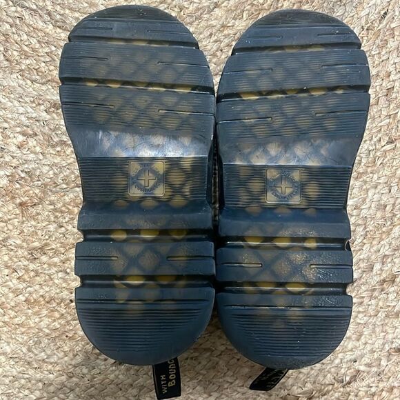 Doc Dr. Martens Boury Leather Casual Boots Black Men (Size 9) Women (Size 10) - Picture 5 of 5